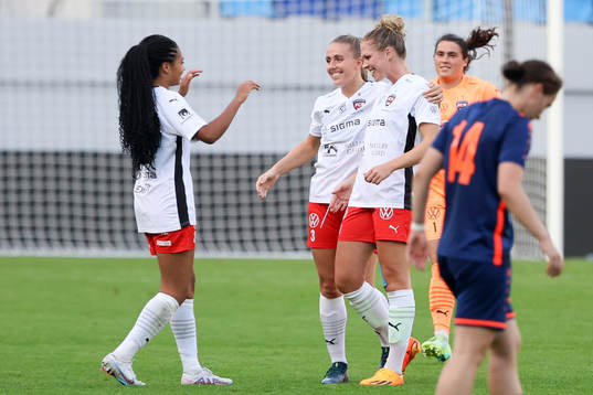 Isabella Obaze, Gudrun Arnardottir and Rebecca Knaak of