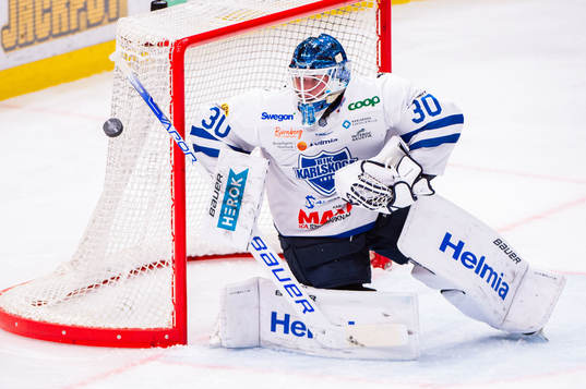 Karlskogas målvakt Samuel Jonsson