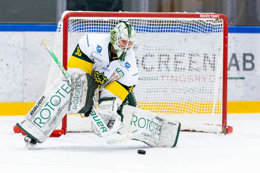 Björklövens målvakt Joona Voutilainen