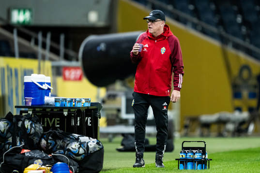 Head coach Janne Andersson of the Swedish national football