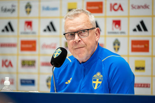 Head coach Janne Andersson of the Swedish national football