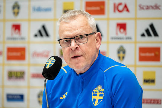 Head coach Janne Andersson of the Swedish national football