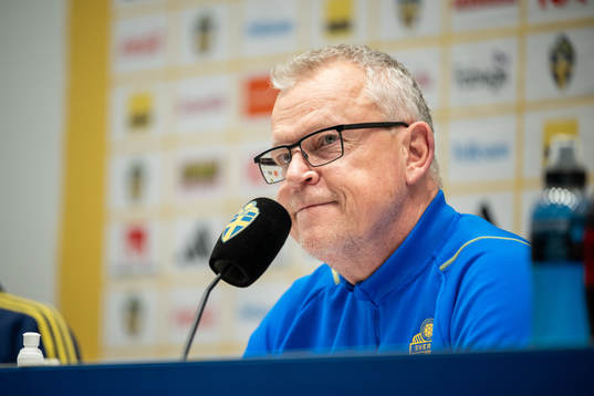 Head coach Janne Andersson of the Swedish national football