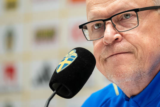 Head coach Janne Andersson of the Swedish national football