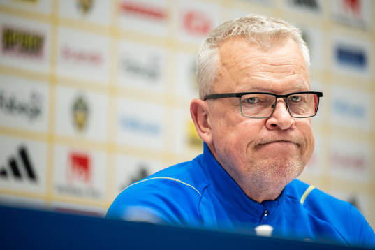 Head coach Janne Andersson of the Swedish national football