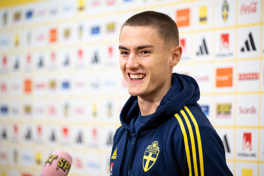 Gustaf Lagerbielke of the Swedish national football team