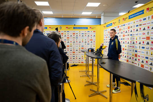Gustaf Lagerbielke of the Swedish national football team