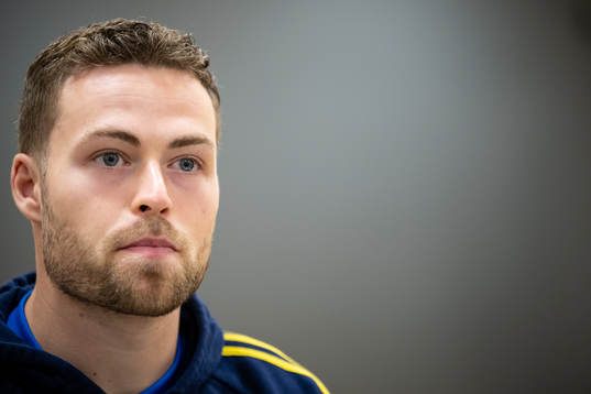 Gabriel Gudmundsson of the Swedish national football team