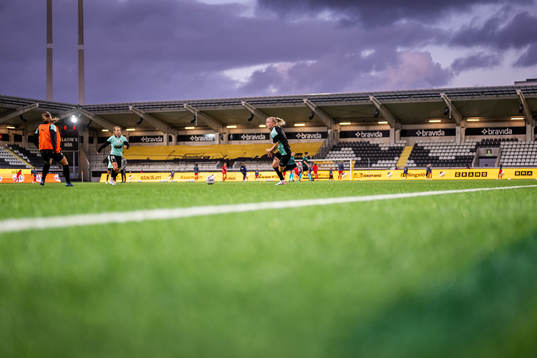 Anna Anvegård and Anna Sandberg of Häcken