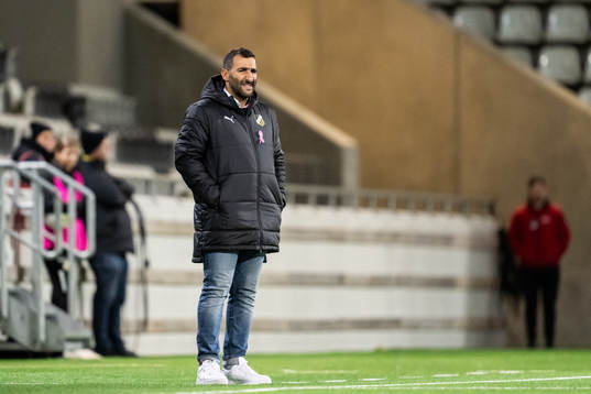 Head coach Mak Lind of Häcken