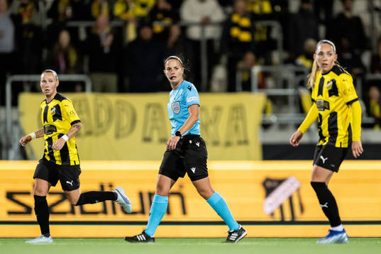 Marika Bergman Lundin and Elin Rubensson of Häcken with