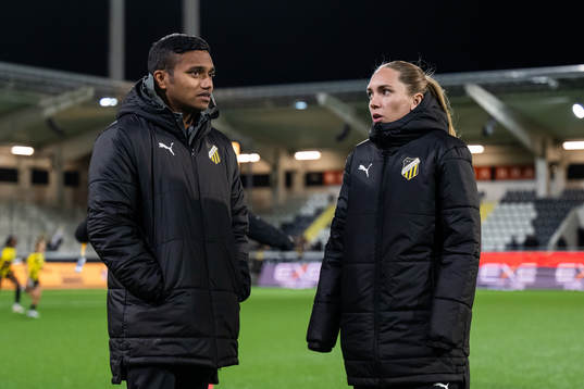 Medical doctor Sadesh Balasingam and Elin Rubensson of