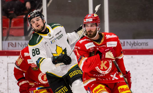 Östersunds Grant Mismash och Kalmars Theoklis Theocharidis