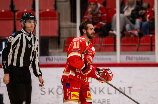 Kalmars Theoklis Theocharidis blir utvisad