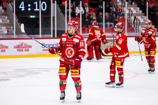 Kalmars Andrew Vanderbeck och Sebastian Borg deppar