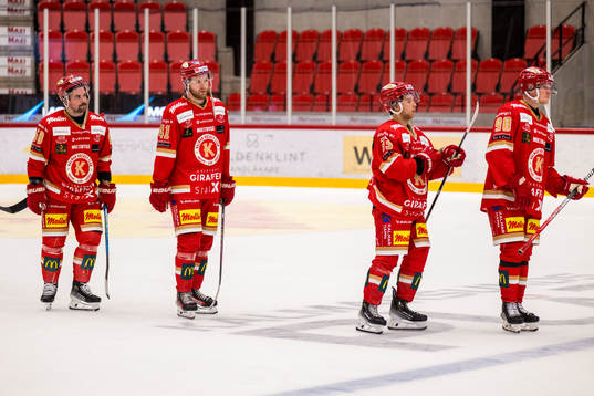 Kalmars spelare deppar