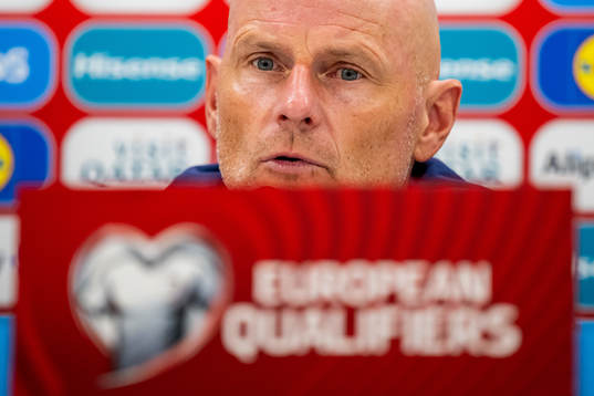 Ståle Solbakken, head coach of the Norwegian national