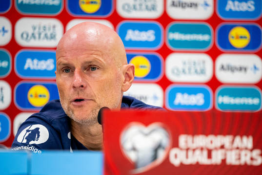 Ståle Solbakken, head coach of the Norwegian national