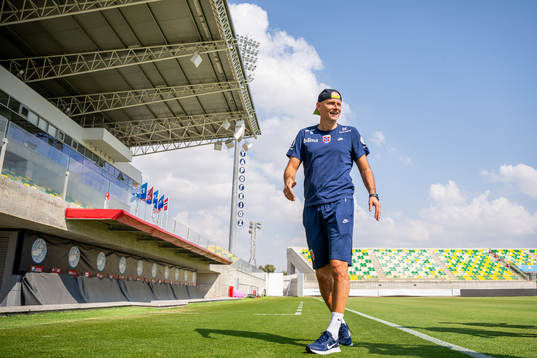 Ståle Solbakken, head coach of the Norwegian national