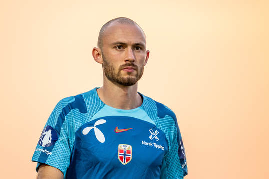 Fredrik Aursnes of the Norwegian national football team