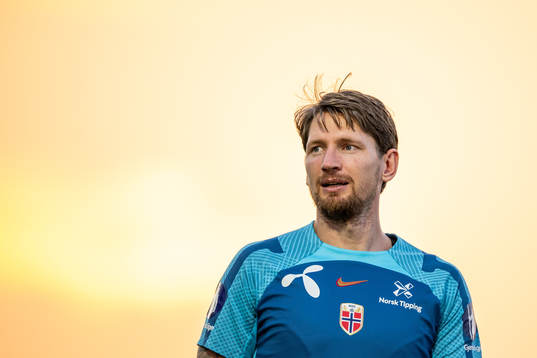 Stefan Strandberg of the Norwegian national football team