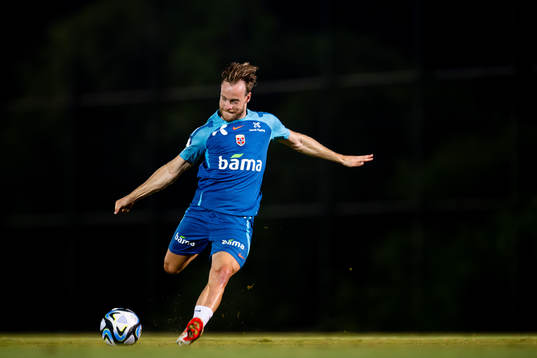 Bård Finne of the Norwegian national football team