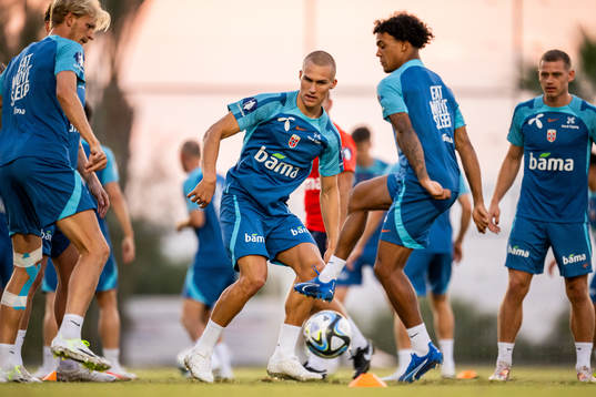 Leo Skiri Østigård of the Norwegian national football team