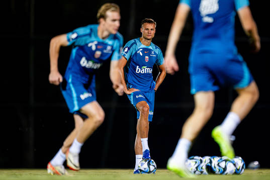 Stian Gregersen of the Norwegian national football team