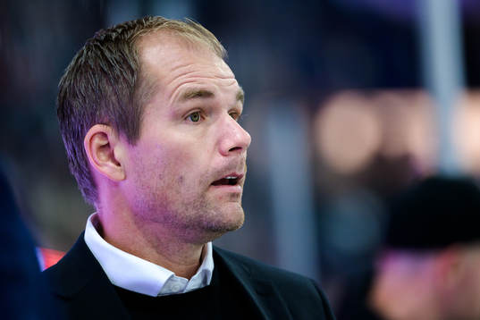 Färjestads tränare Thomas Mitell