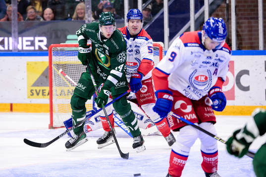 Färjestads Victor Ejdsell och Oskarshamns Alexander
