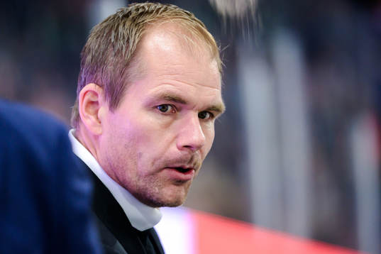 Färjestads tränare Thomas Mitell