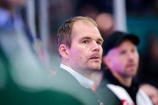 Färjestads tränare Thomas Mitell