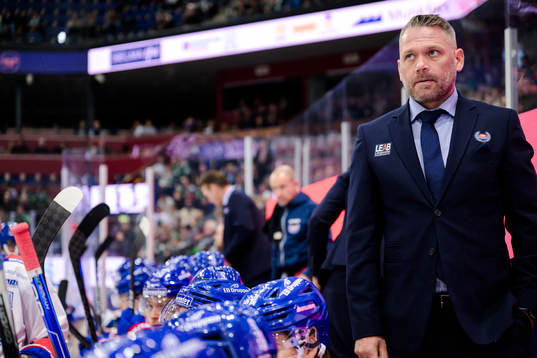 Oskarshamns assisterande tränare Mikael Holmqvist