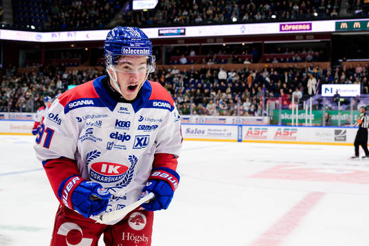 Oskarshamns Logan Hutsko jublar
