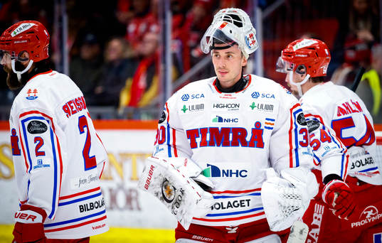 Timrås målvakt Jacob Johansson