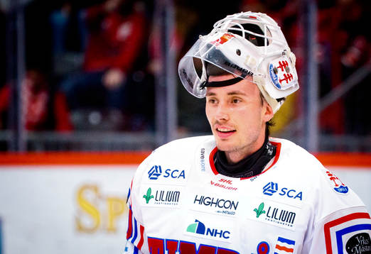 Timrås målvakt Jacob Johansson