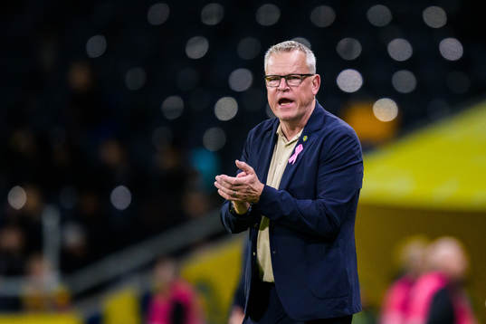 Head coach Janne Andersson of Sweden