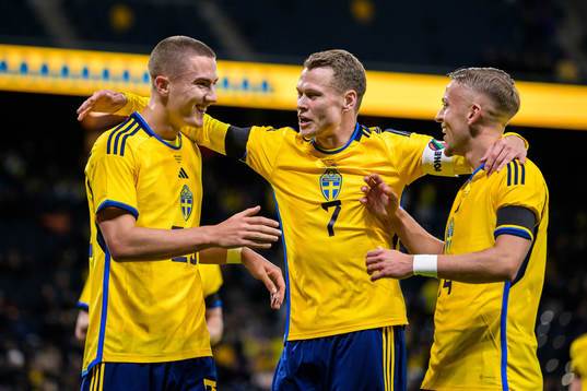 Gustaf Lagerbielke, Viktor Claesson, and Jesper Karlsson of