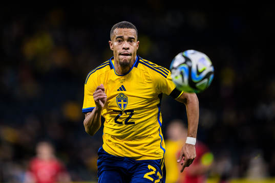Robin Quaison of Sweden