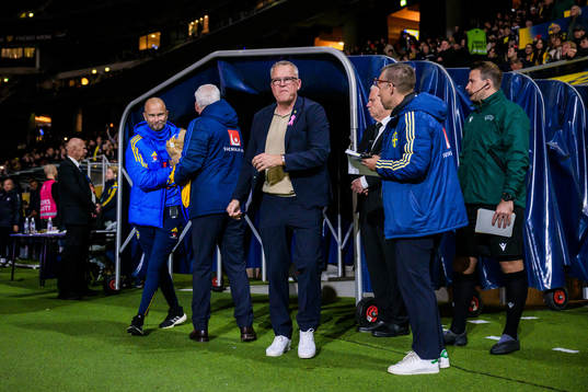 Head coach Janne Andersson of Sweden