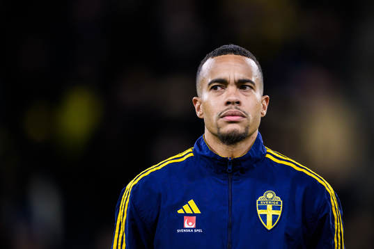Robin Quaison of Sweden