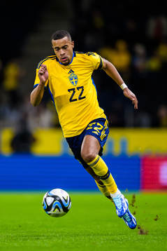 Robin Quaison of Sweden