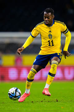 Anthony Elanga of Sweden