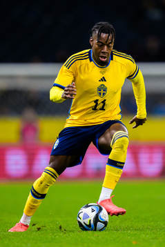 Anthony Elanga of Sweden