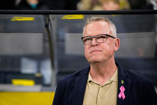 Head coach Janne Andersson of Sweden