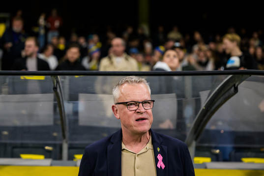 Head coach Janne Andersson of Sweden