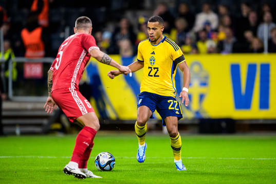 Robin Quaison of Sweden