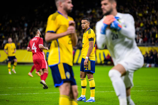 Robin Quaison of Sweden