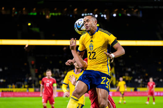 Robin Quaison of Sweden