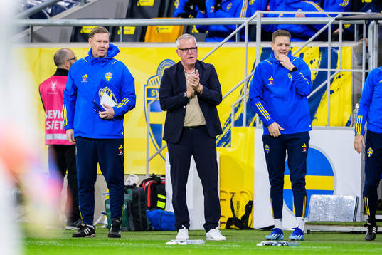 Head coach Janne Andersson of Sweden